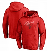 Men's Tampa Bay Buccaneers Pro Line by Fanatics Branded Gradient Logo Pullover Hoodie Red FengYun,baseball caps,new era cap wholesale,wholesale hats